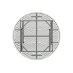 5-Foot Plastic Round Table with 8 Standard Chair Set