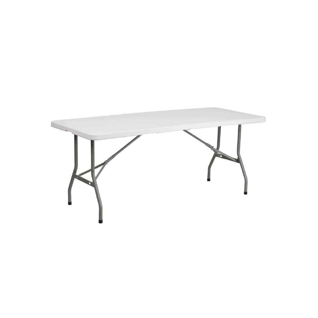 6-Foot Plastic Rectangular Banquet Table (72"x30")