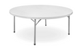 6' Plastic Round Banquet Table