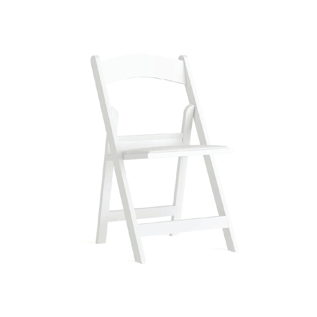 Premium White Folding Chairs