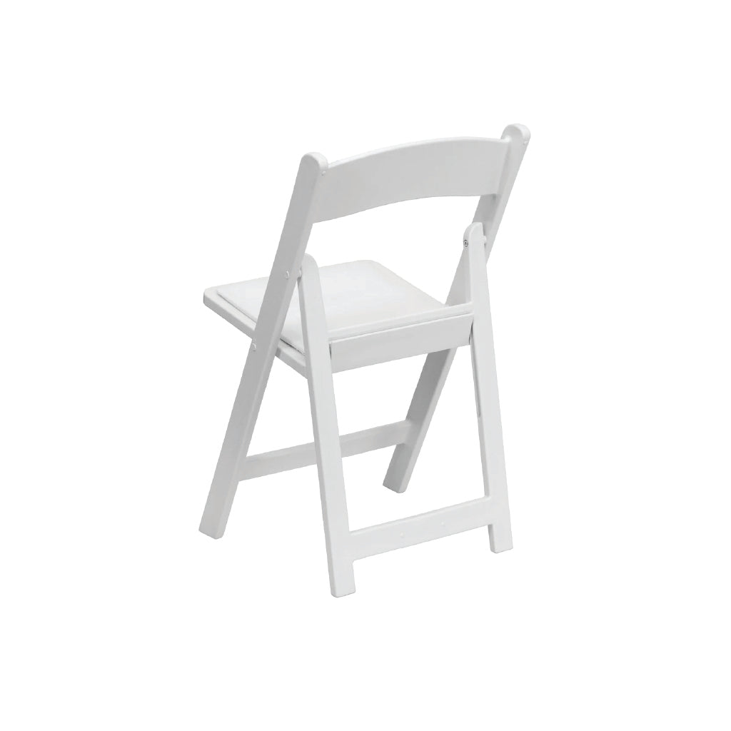 Premium White Folding Chairs