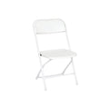 Standard White Folding Chairs