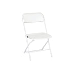 Standard White Folding Chairs